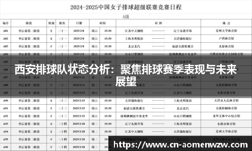 西安排球队状态分析:聚焦排球赛季表现与未来展望